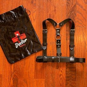 Black Leather Harness